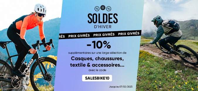 Soldes Hiver 2023 -10% Rayon Bikewear