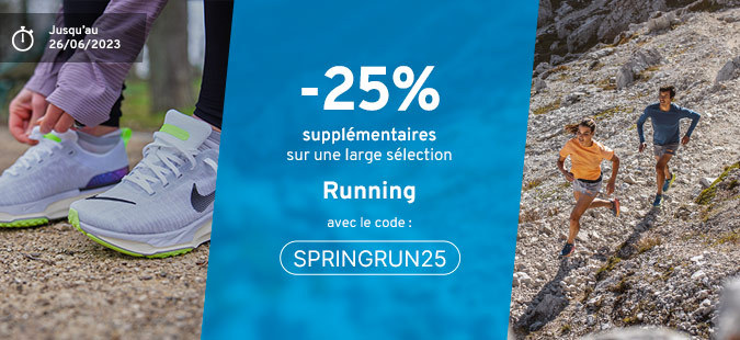-25% Running