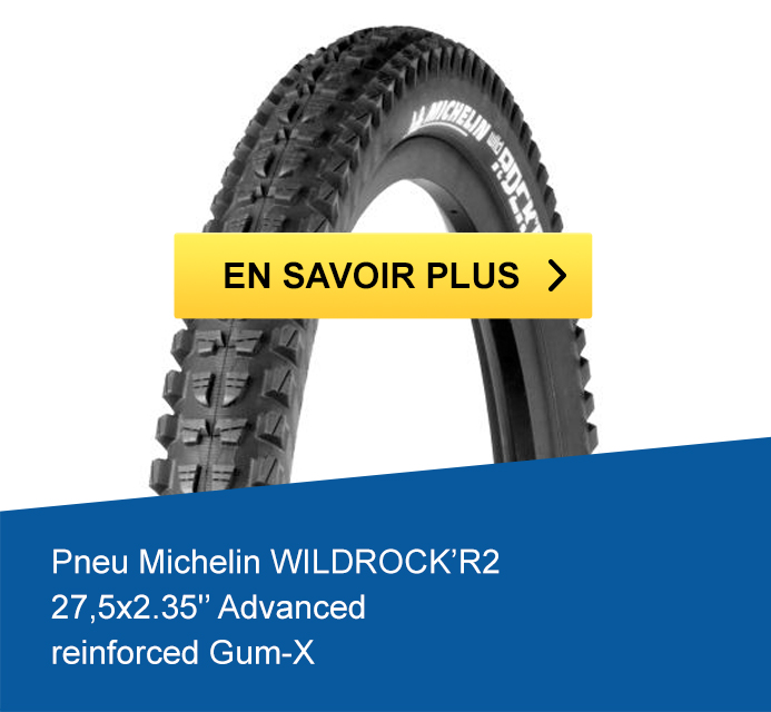 Pneu Michelin WILDROCK’R2 27,5x2.35 Advanced reinforced Gum-X