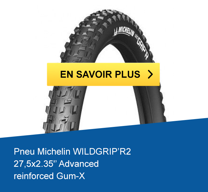 Pneu Michelin WILDGRIP’R2 27,5x2.35 Advanced reinforced Gum-X