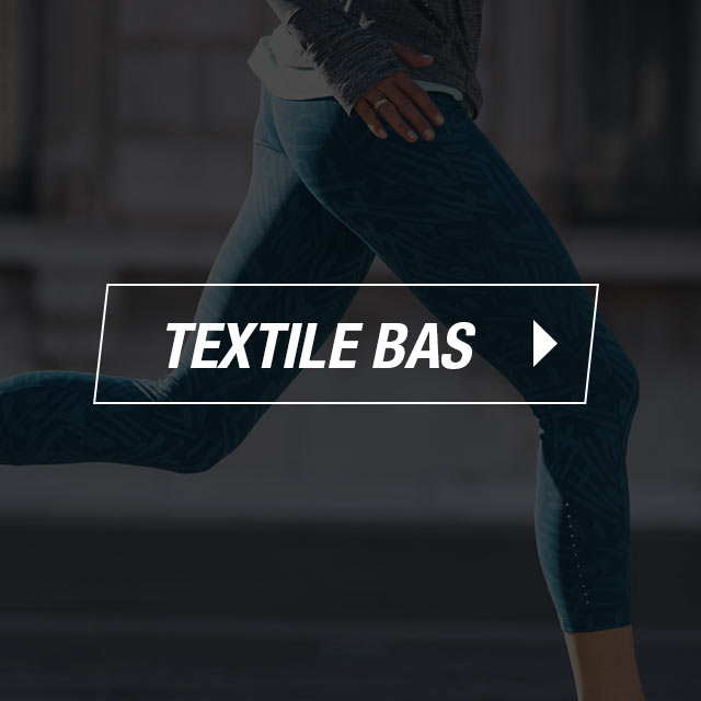 Textile bas running