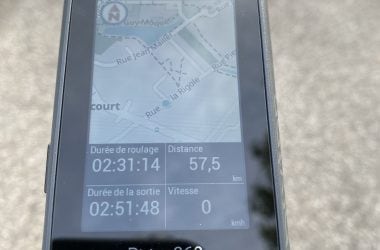 Test du compteur GPS Bryton Rider 860
